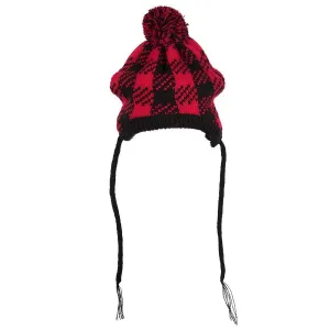 Buffalo Plaid Dog Hat