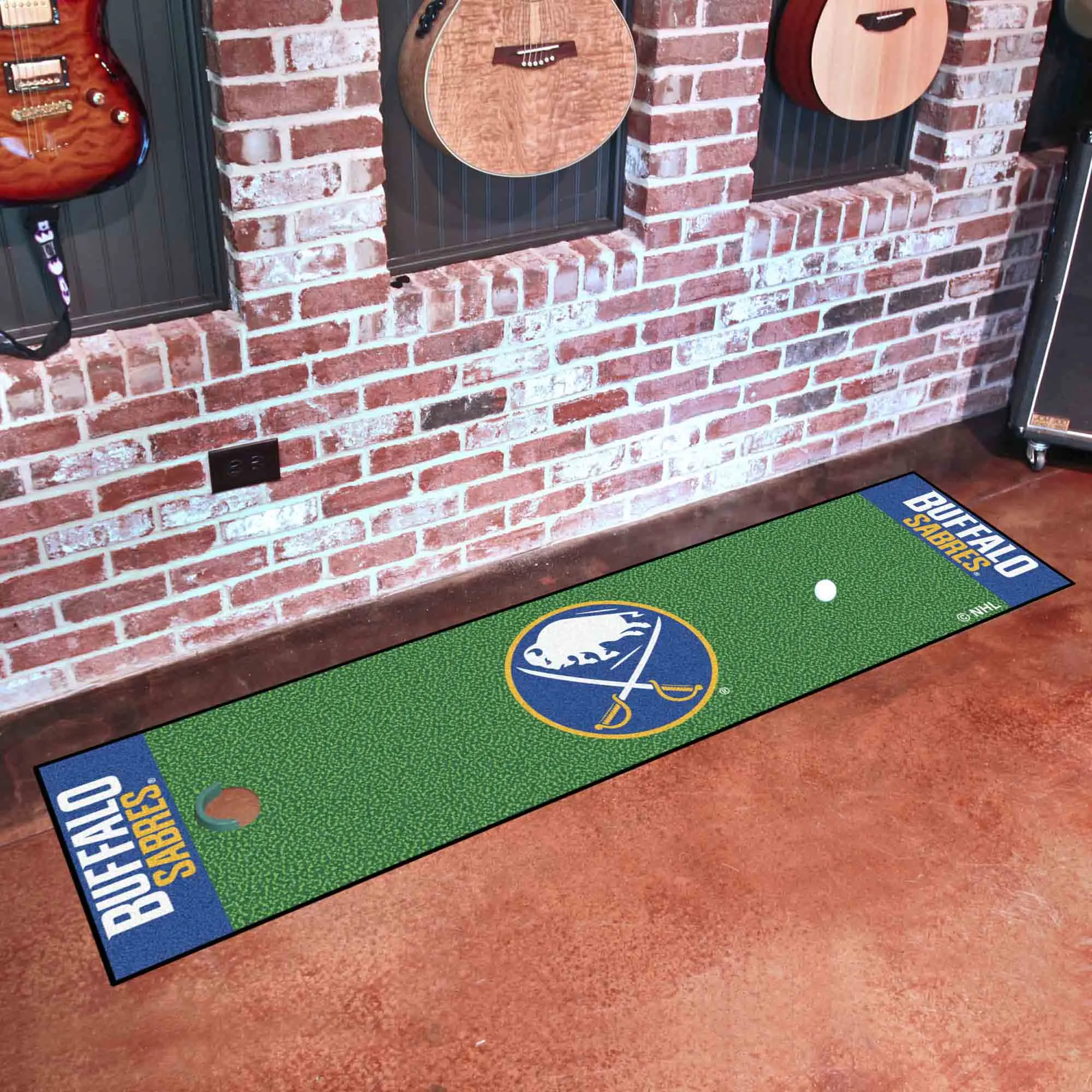 Buffalo Sabres Putting Green Mat - 1.5ft. x 6ft.