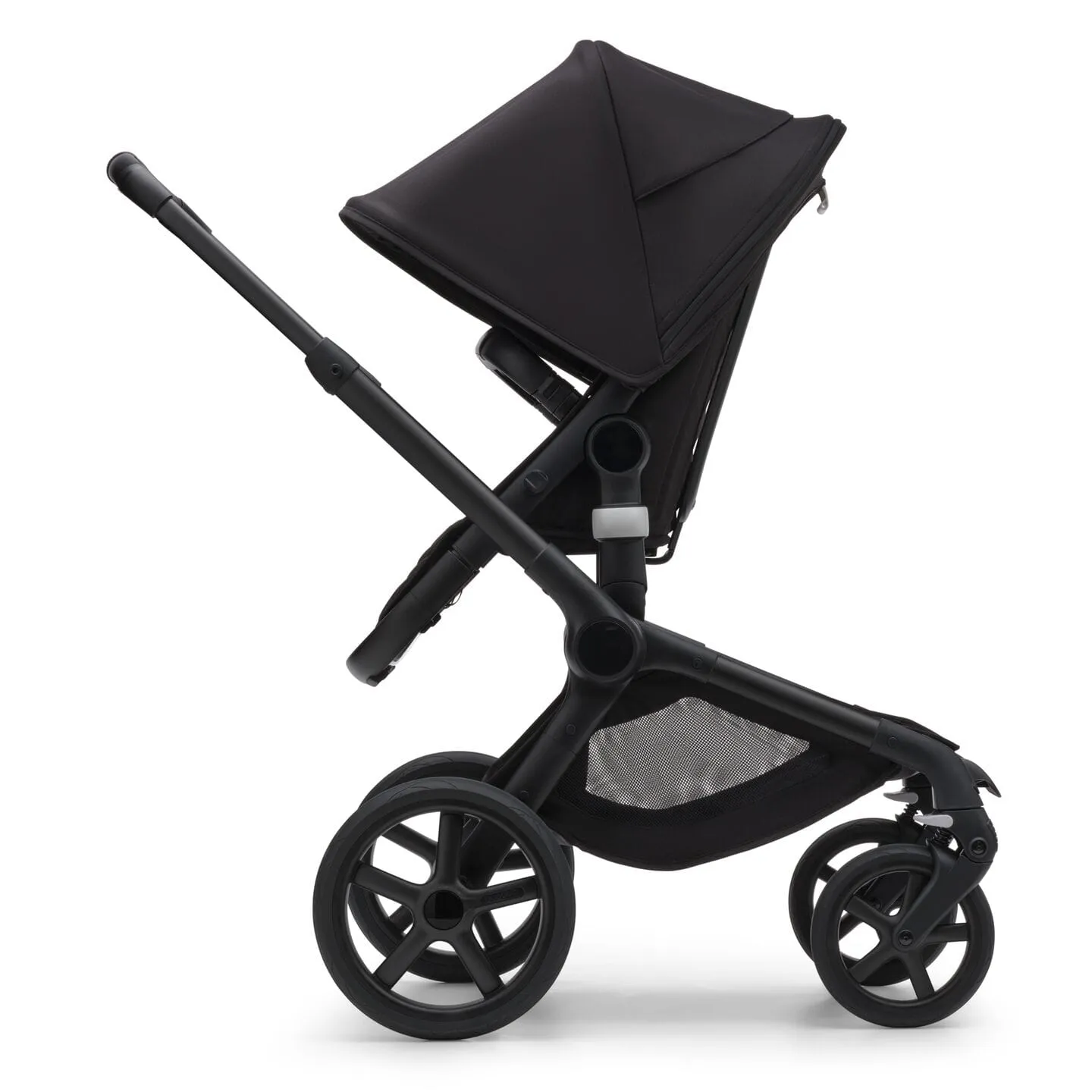 Bugaboo Fox 5, Pebble 360 Ultimate Travel System - Black/Midnight Black/Midnight Black