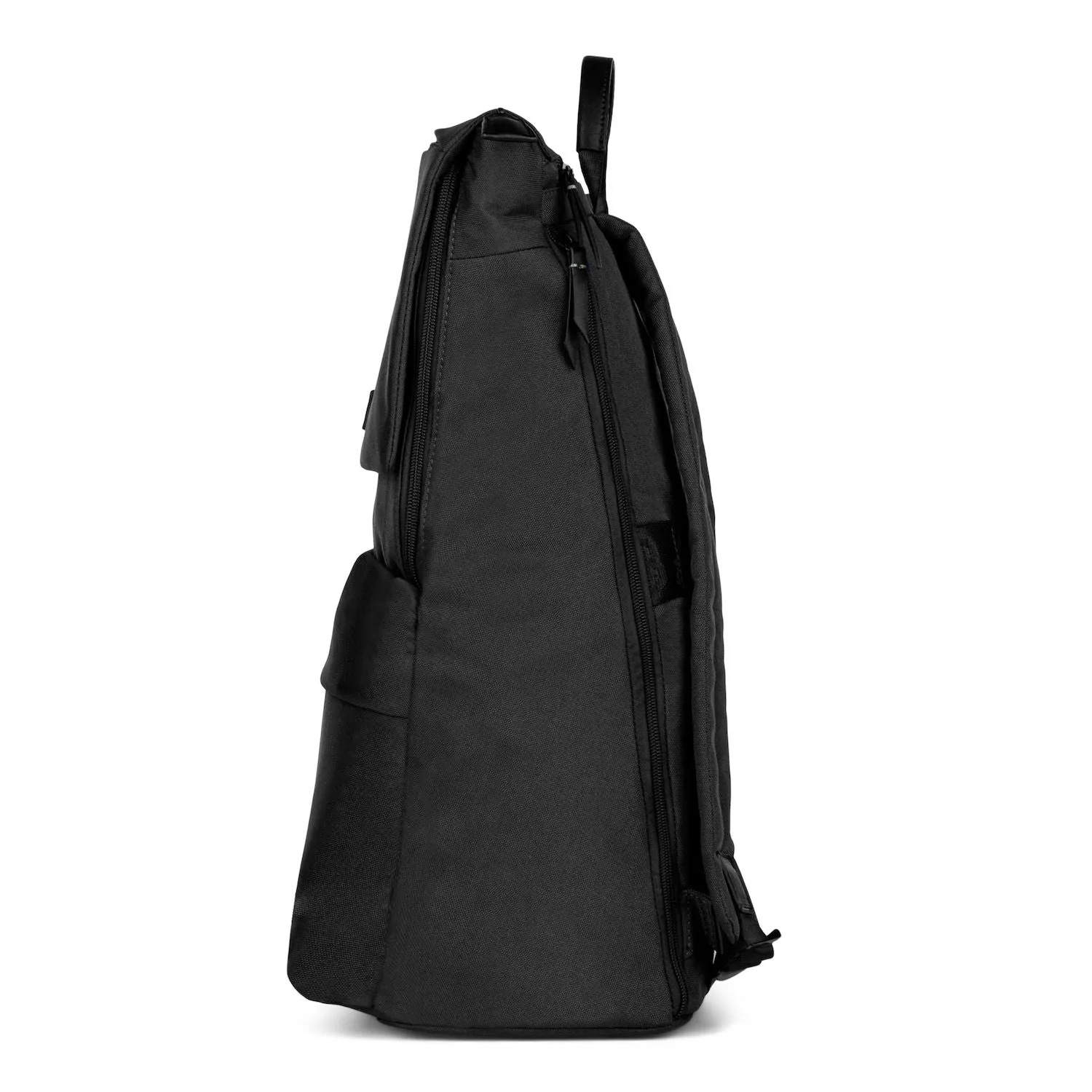 Bugatti Reborn Collection backpack made from recycled material with RFID blocking, blue