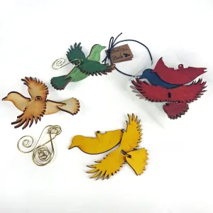 Build-Able Bird Ornament - Set of 5