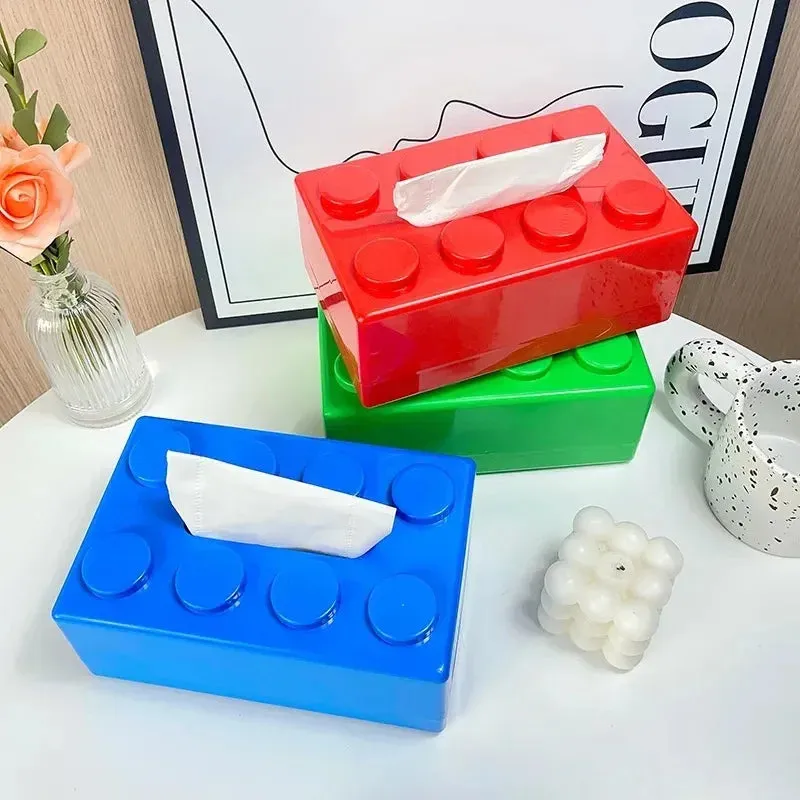 Building Blocks Tissue Box