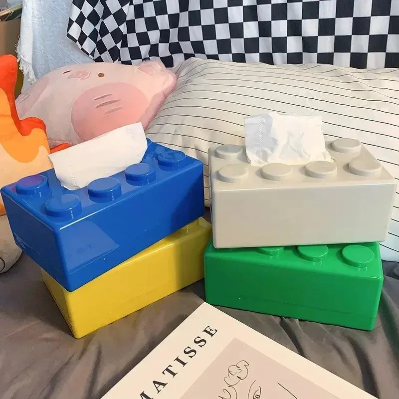 Building Blocks Tissue Box