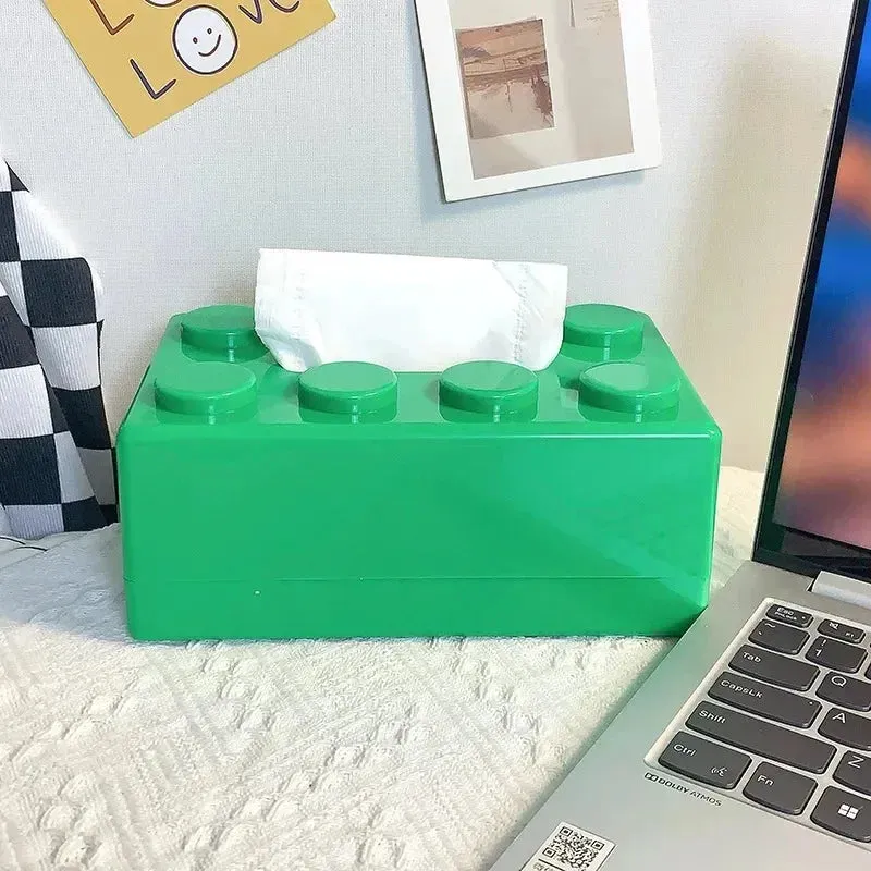 Building Blocks Tissue Box