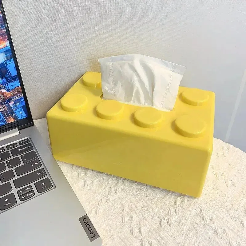 Building Blocks Tissue Box