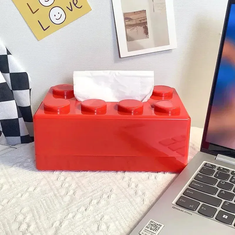 Building Blocks Tissue Box