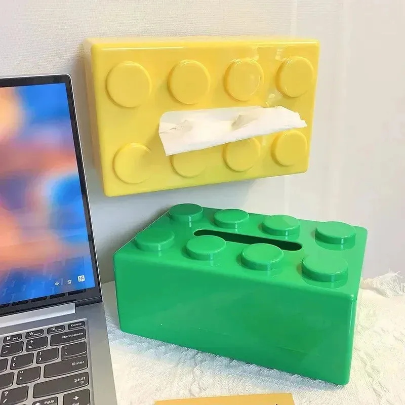 Building Blocks Tissue Box