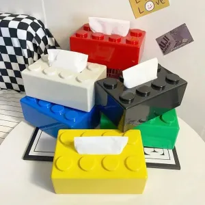 Building Blocks Tissue Box