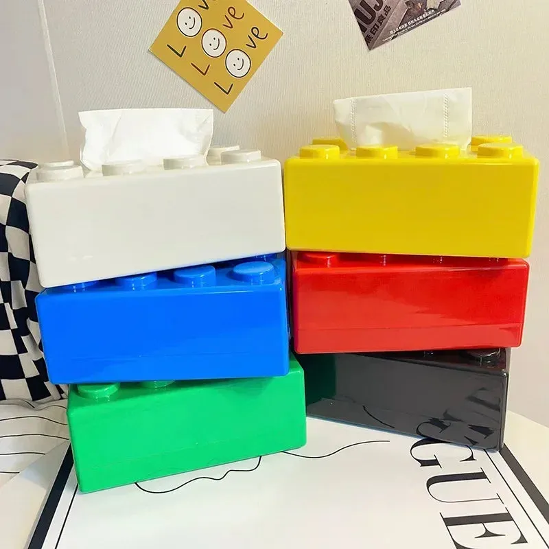 Building Blocks Tissue Box