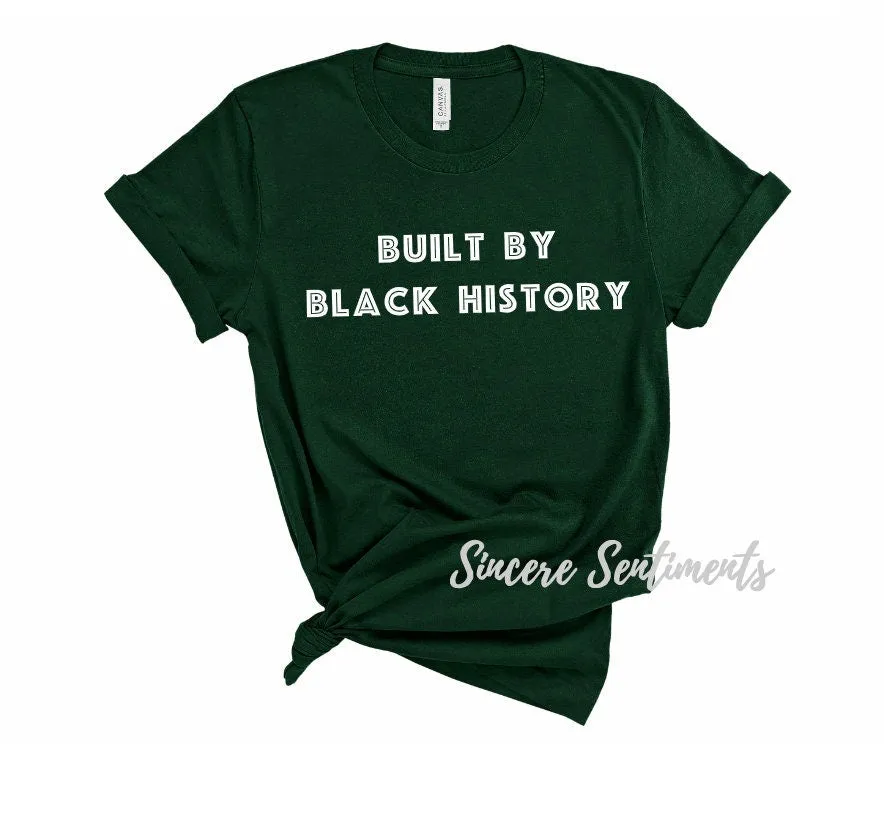 Built by Black History Tee