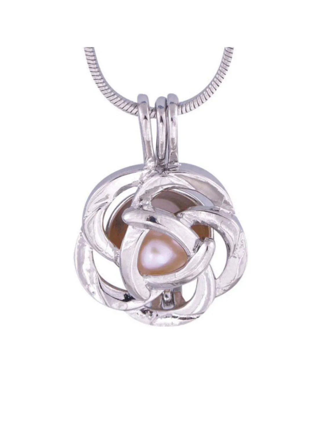 Bulk 1.20 Each Cage Pearl Pendants  wholesale 25 pcs assorted