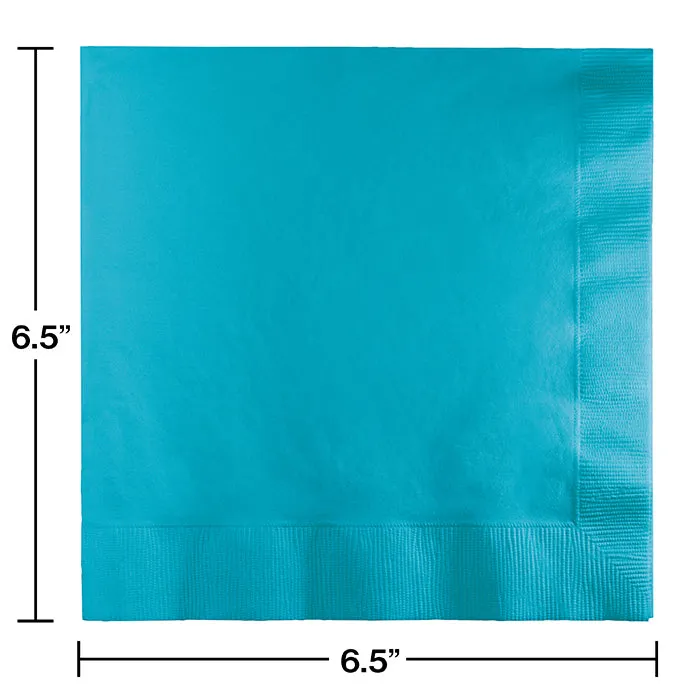 Bulk Bermuda Blue 2 Ply Luncheon Napkins (600 per Case)