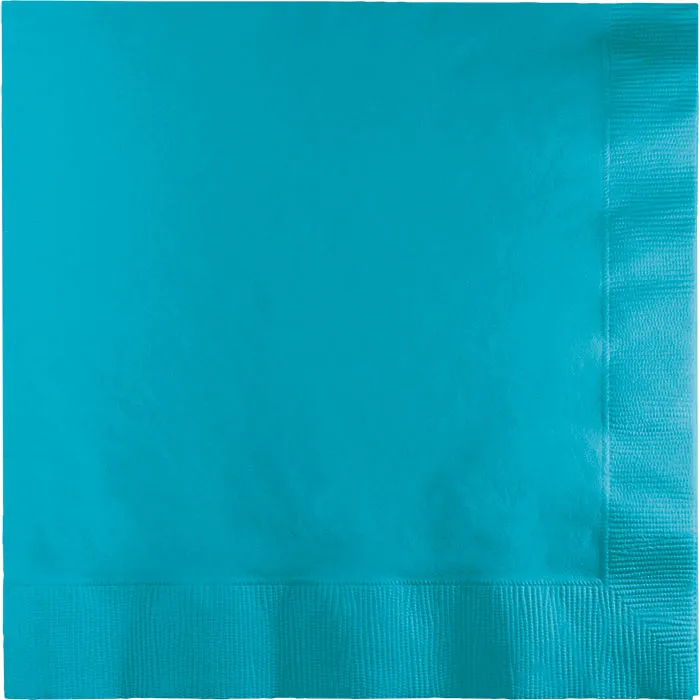 Bulk Bermuda Blue 2 Ply Luncheon Napkins (600 per Case)