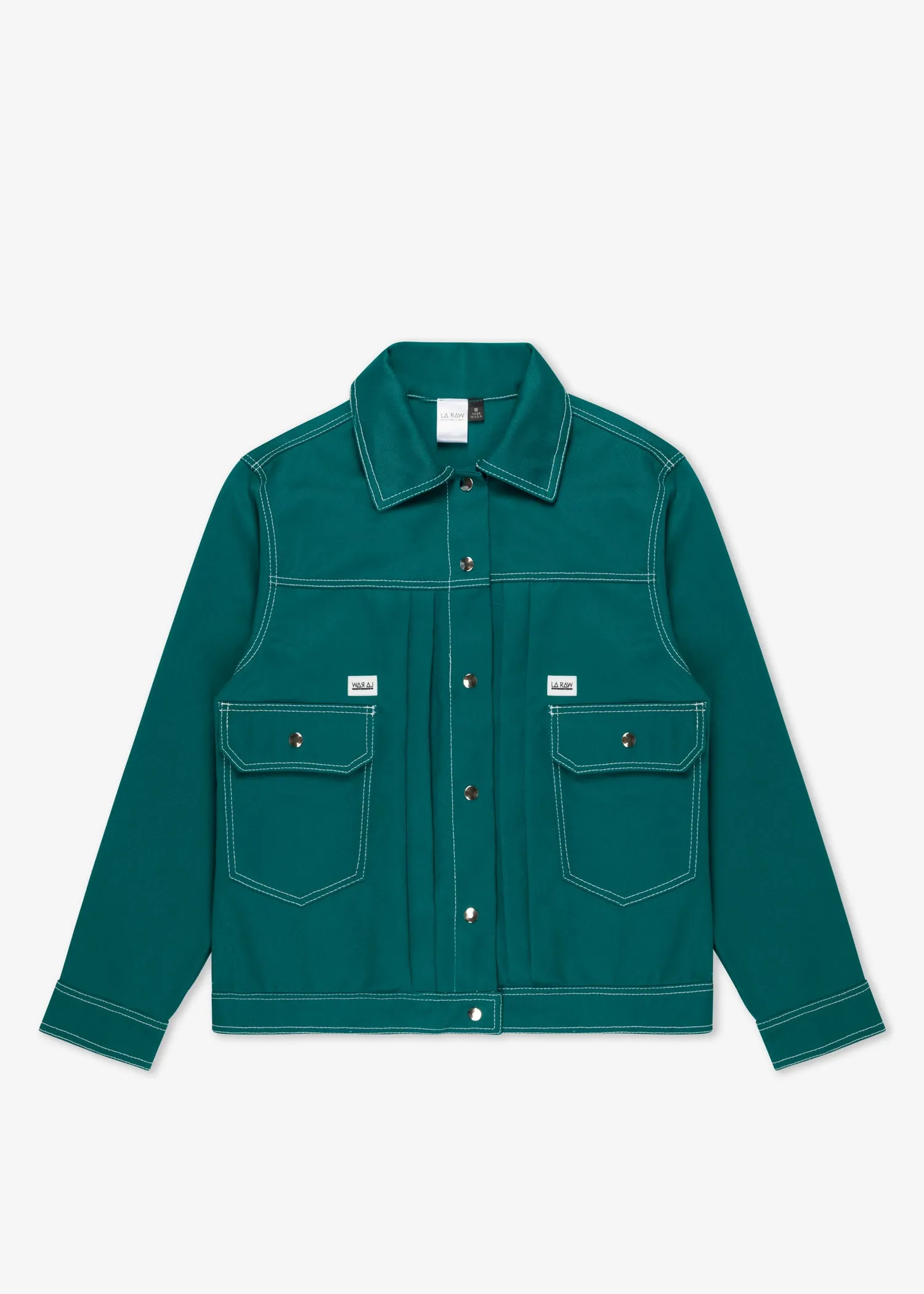 BULL DENIM JACKET KELLY GREEN