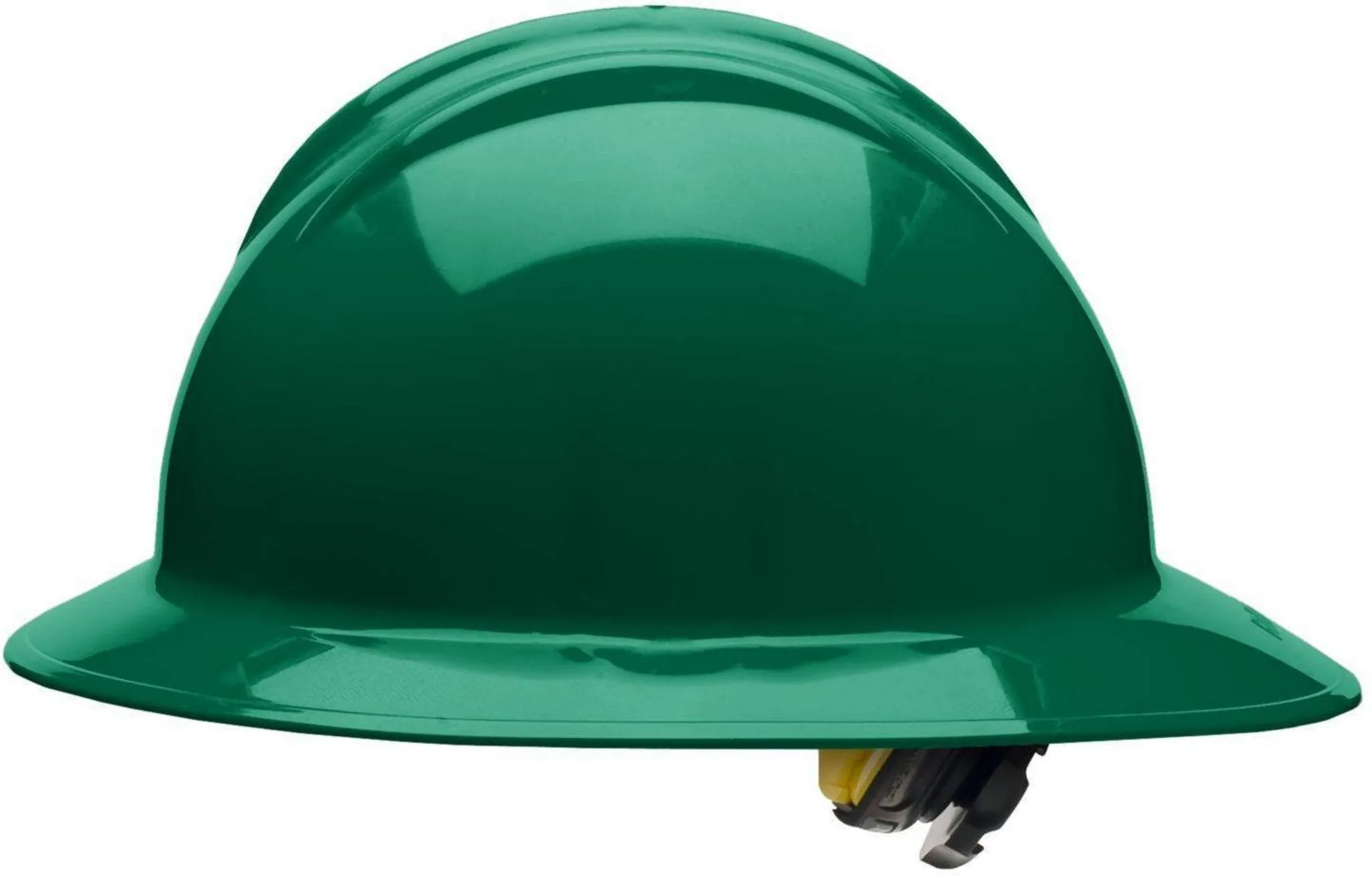 Bullard C33 33FGR 6pt Ratchet Classic Full Brim Style Hard Hat, Forest Green, 1 Each