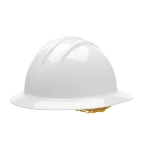 Bullard C33 33WHP 6pt Pinlock Classic Full Brim Style Hard Hat, White, 1 Each