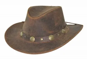 Bullhide Crackled - Leather Australian Hat