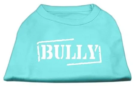 Bully Screen Printed Shirt  Aqua Sm (10)