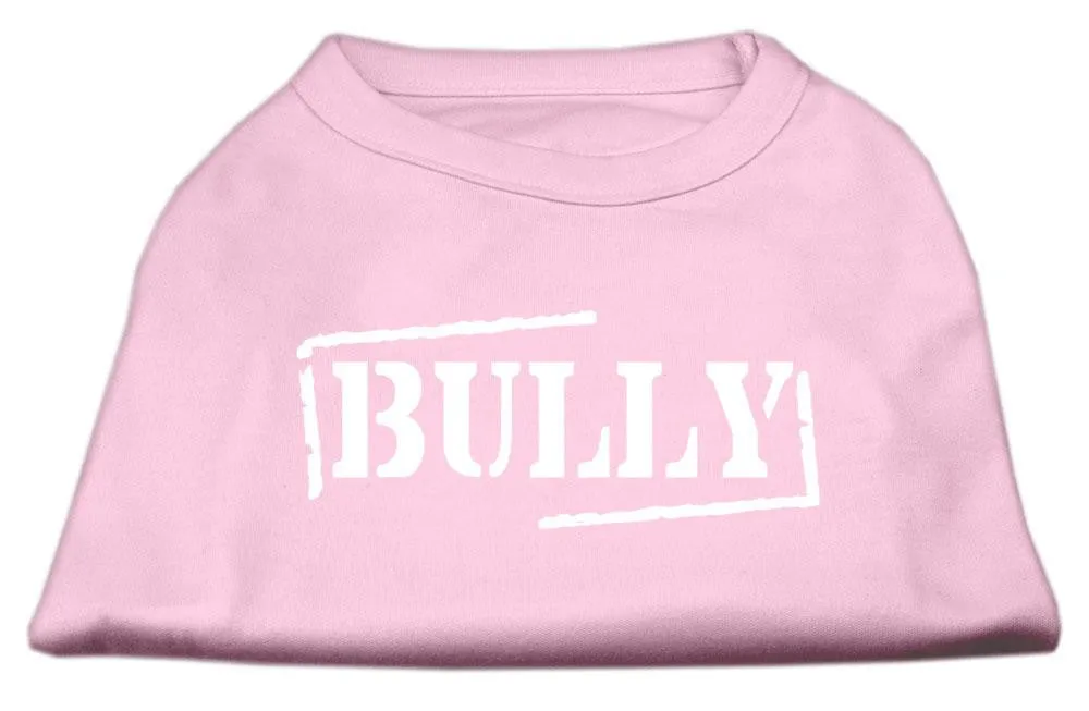 Bully Screen Printed Shirt  Light Pink XXL (18)