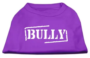 Bully Screen Printed Shirt  Purple Lg (14)