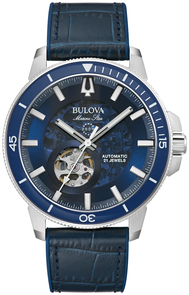 Bulova Marine Star Automatic Men Watch 96A291