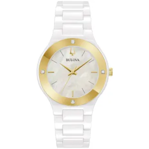 Bulova Modern Modern Ladies Watch Ceramic & Stainless Steel