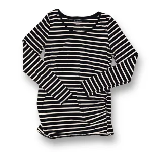 BumpStart Size M Striped Maternity Top