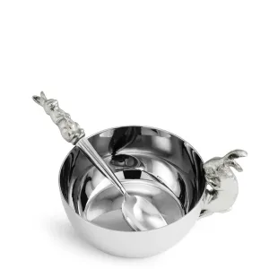 Bunny Bowl and Spoon