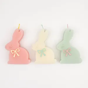 Bunny Candles (x 3)