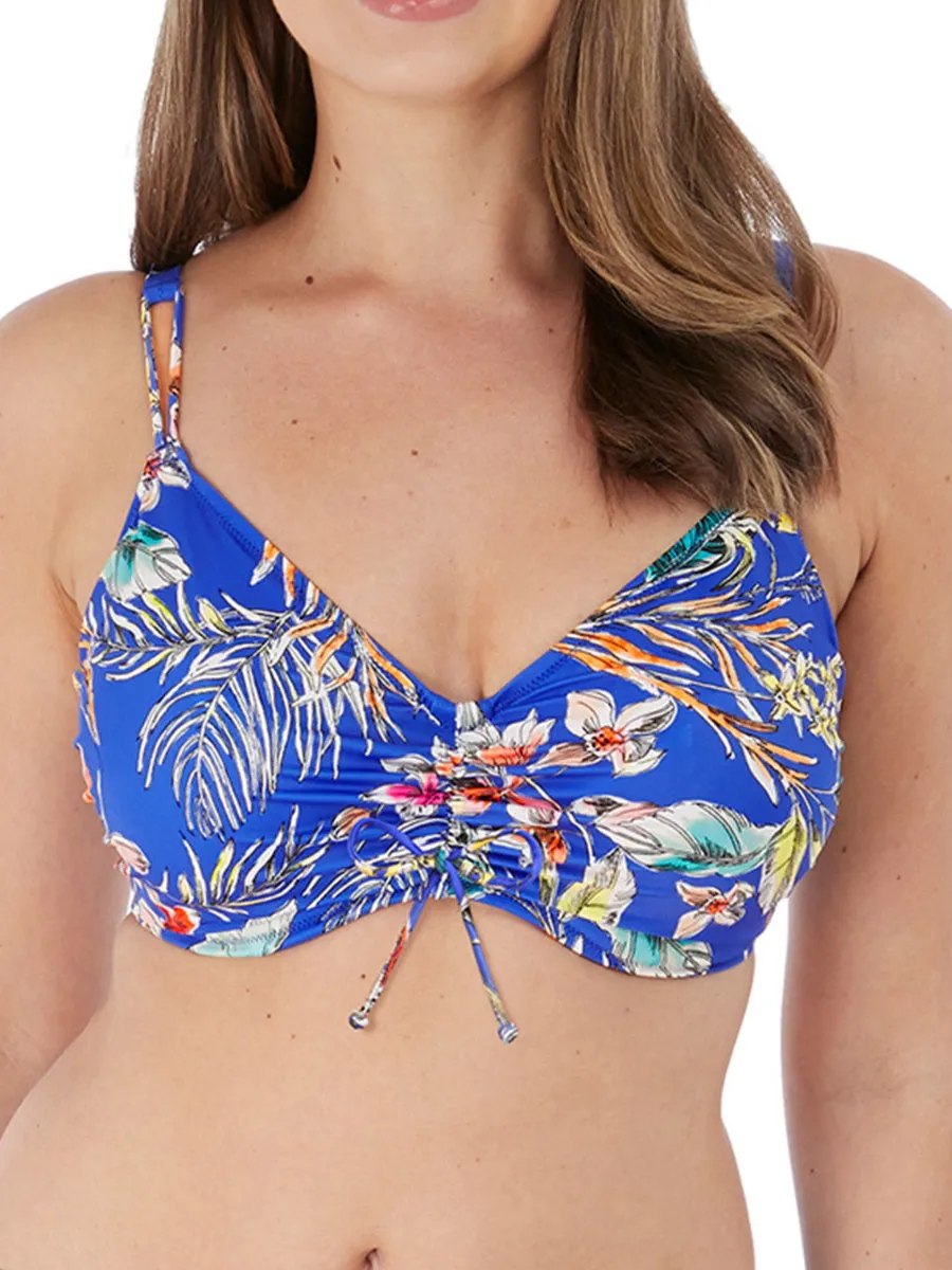 Burano Bralette Bikini Top - Pacific