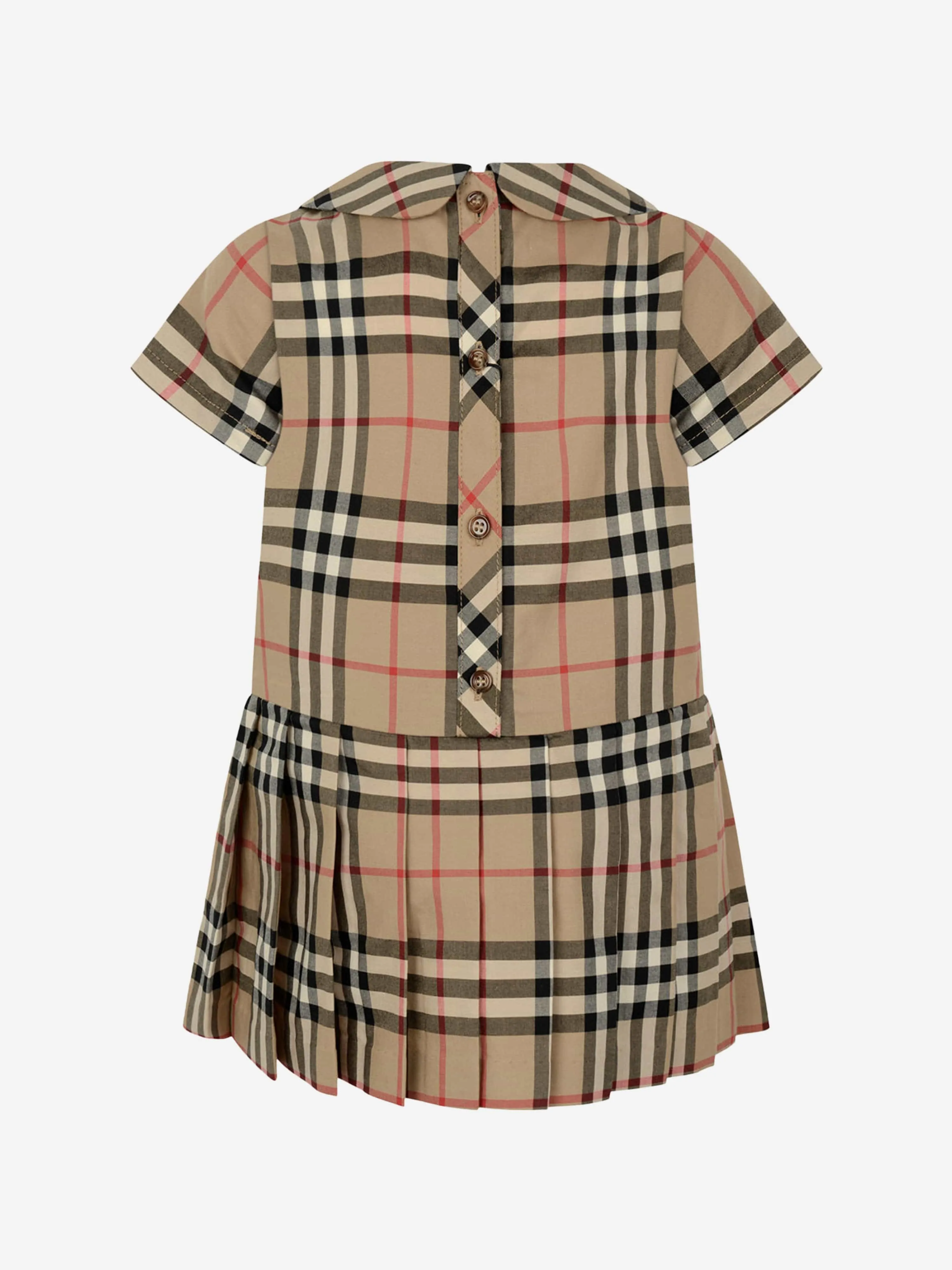 Burberry Baby Girls Beige Vintage Check Dress