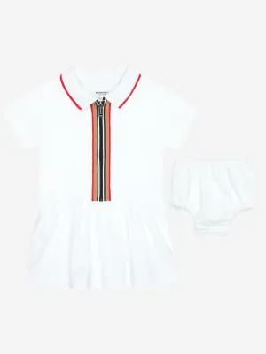 Burberry Baby Girls Cotton Jersey Dress With Knickers