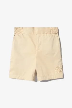 Burberry Boys Cotton Branded Shorts