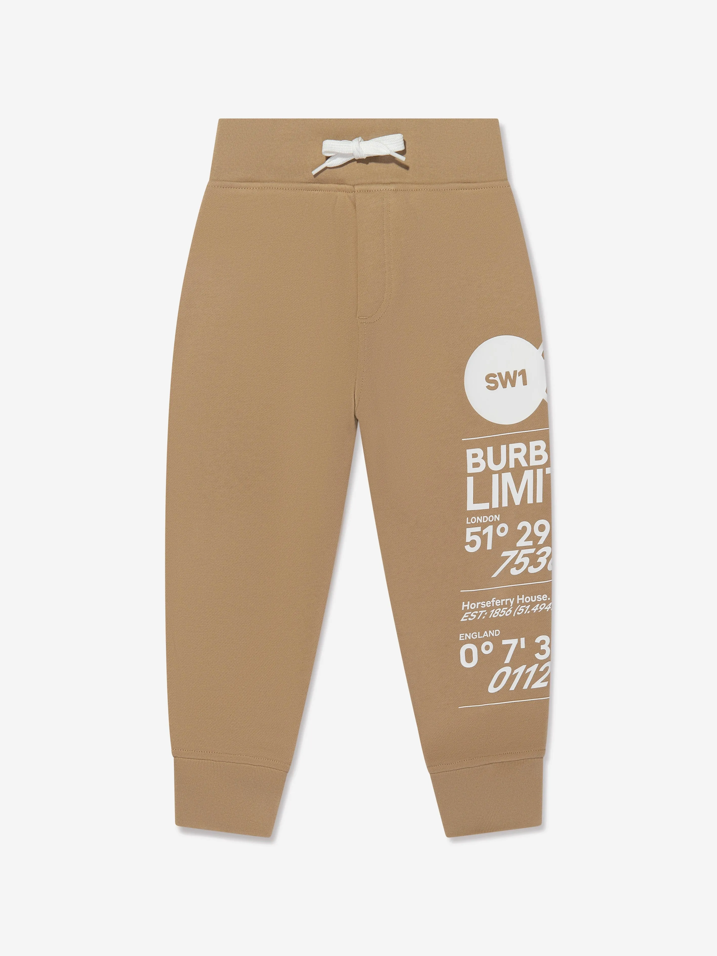 Burberry Boys Joel Logo Print Joggers