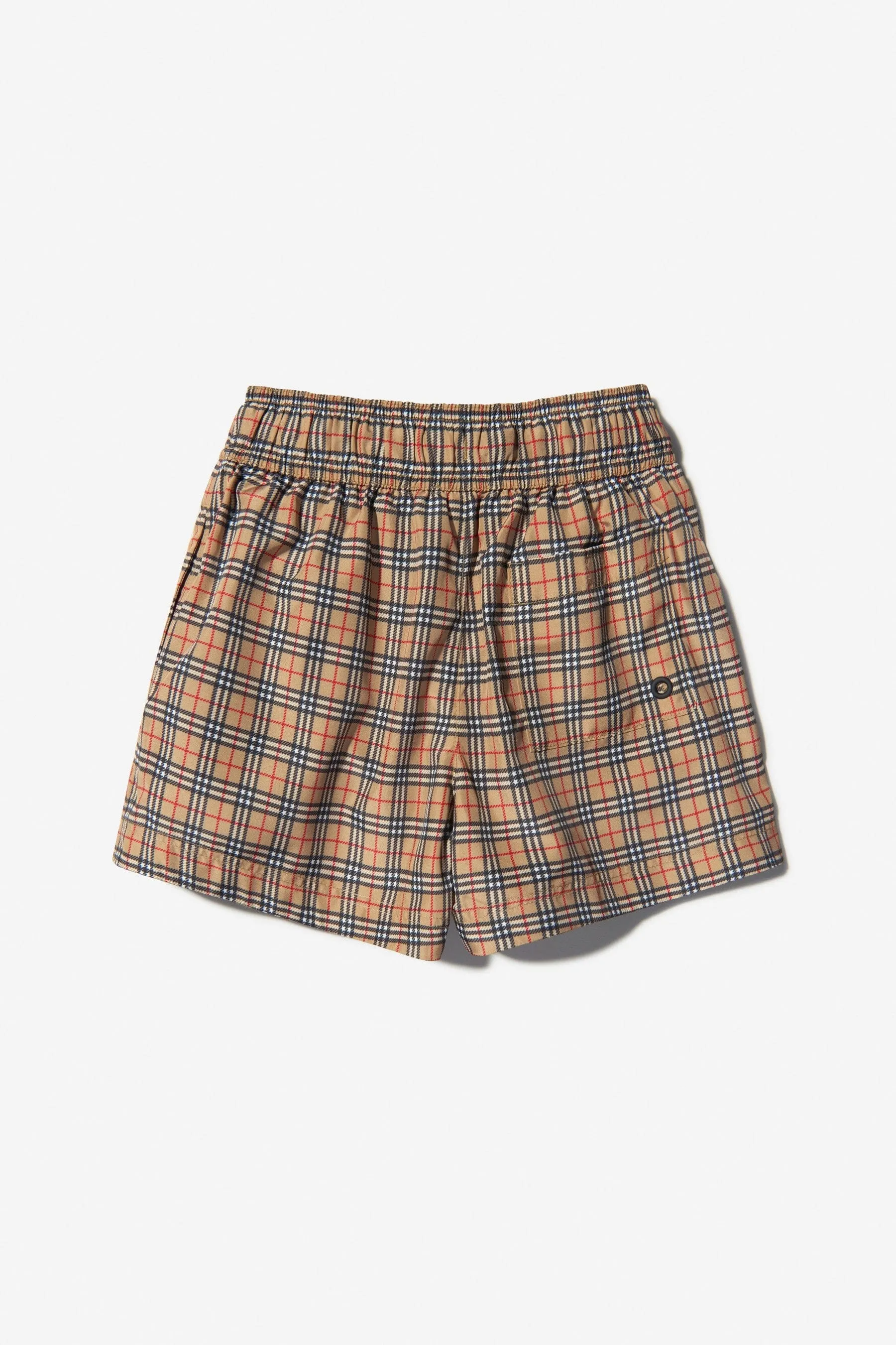 Burberry Boys Kameron Check Print Swim Shorts