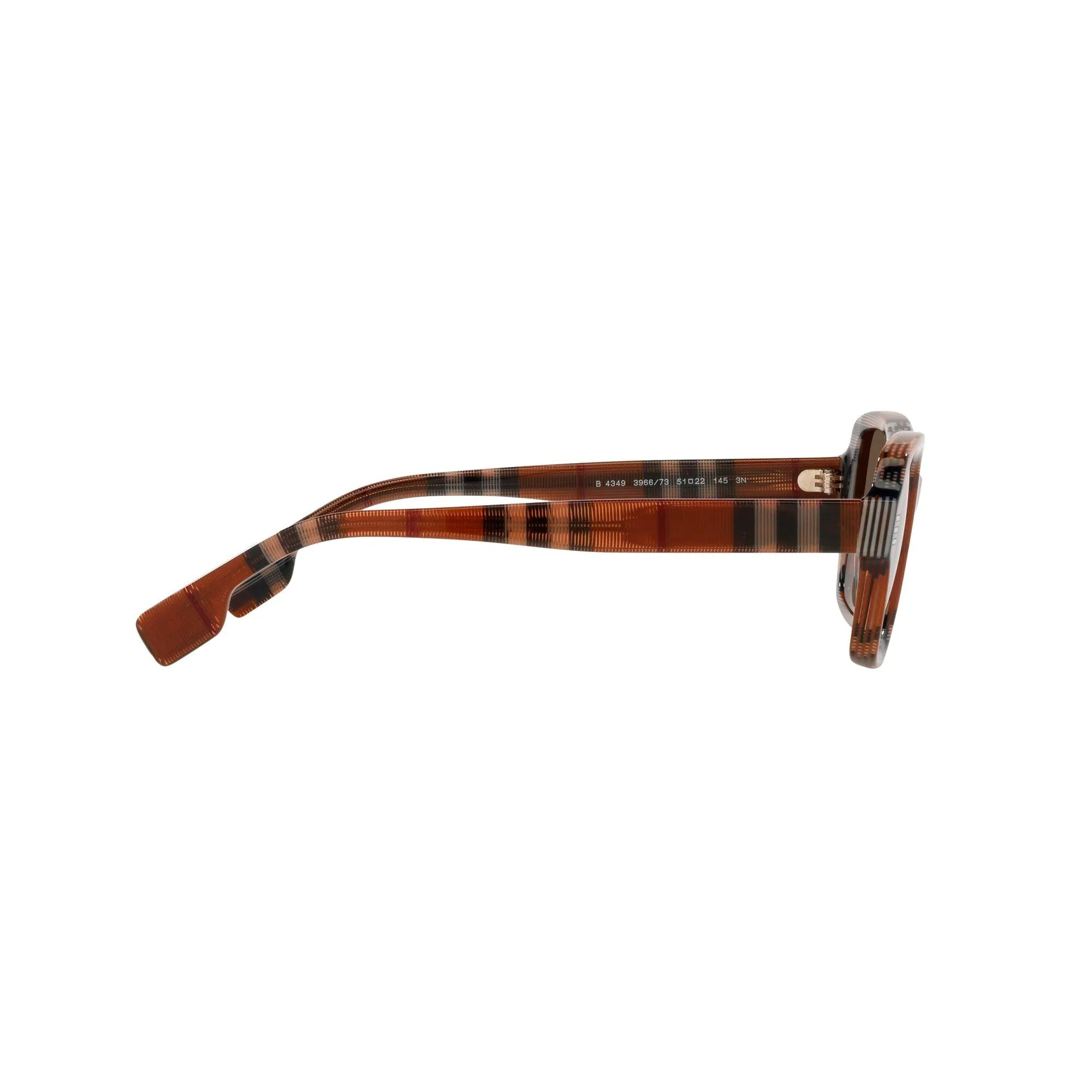 Burberry Men Brown Check Sunglasses BE_4349_39667351_51MM