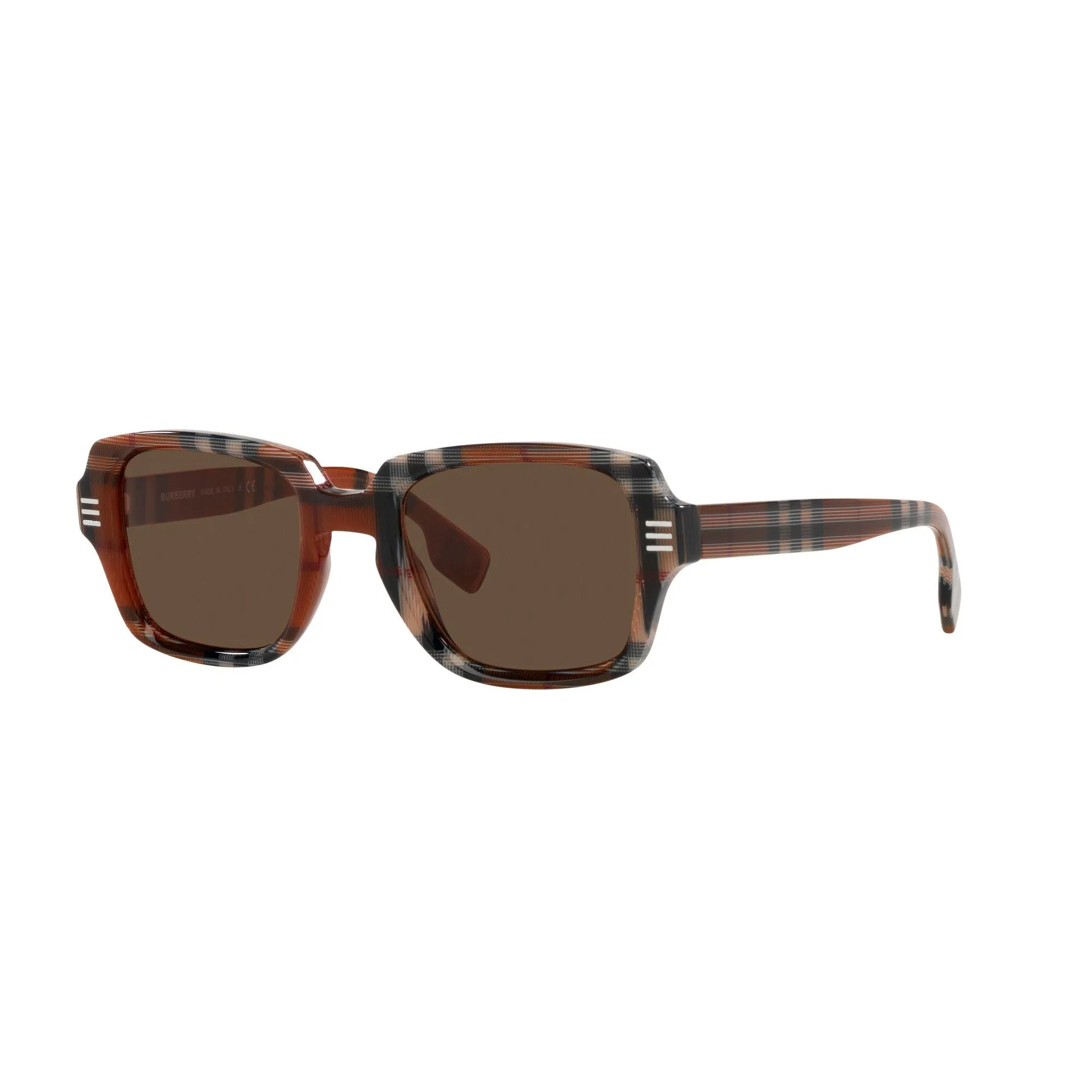 Burberry Men Brown Check Sunglasses BE_4349_39667351_51MM