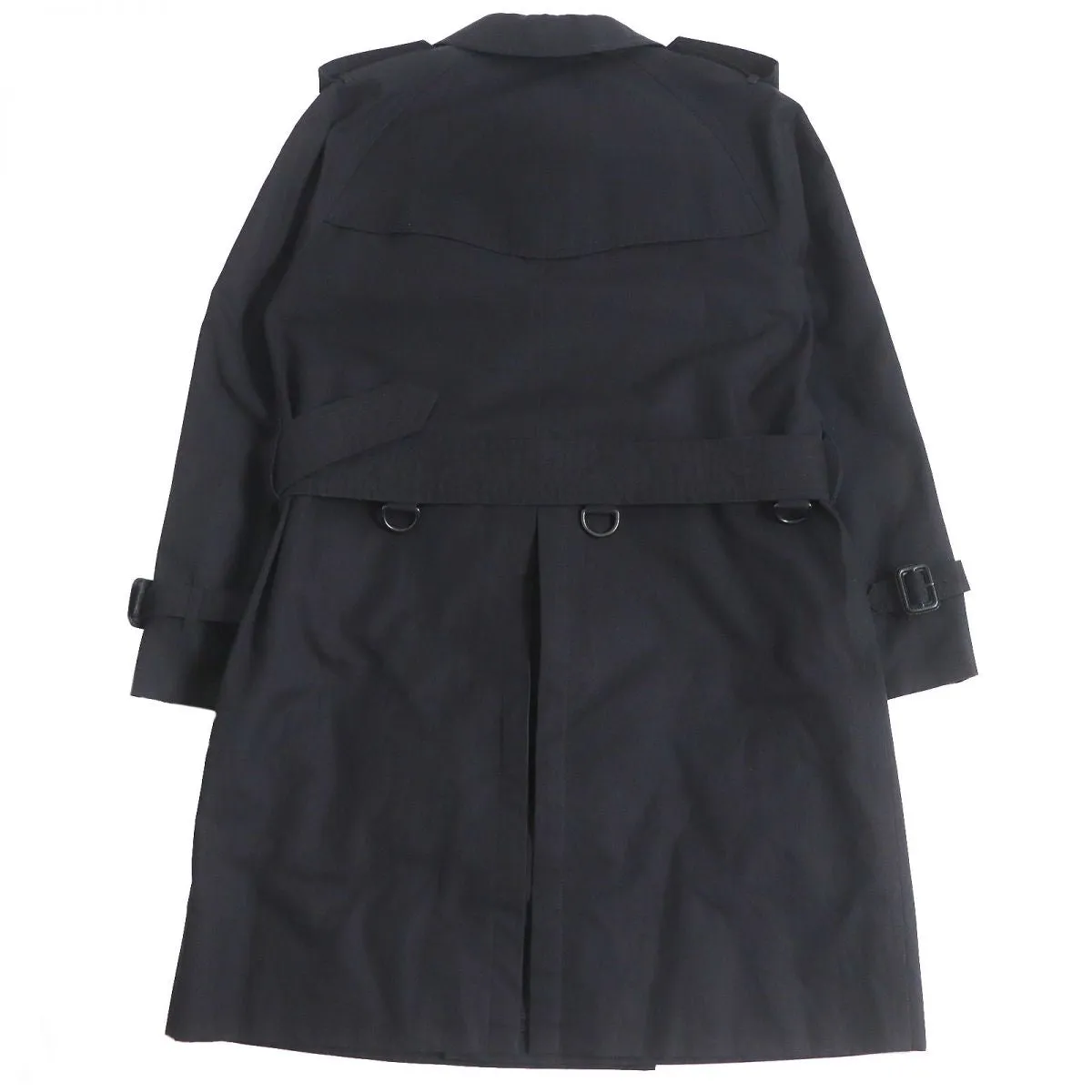 Burberry Wool Liner Trench Coat Black M