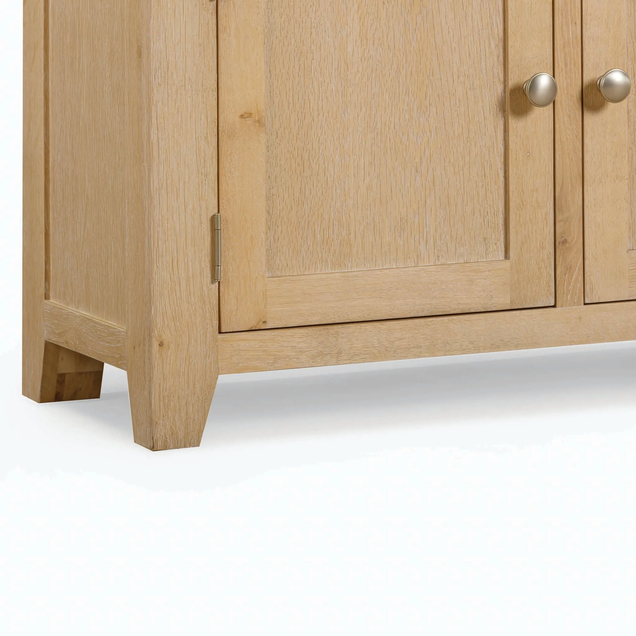 Burford Large 3 Door 3 Drawers Sideboard in Natural Oak