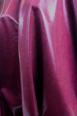 Burgundy Mystique Spandex Fabric Sample