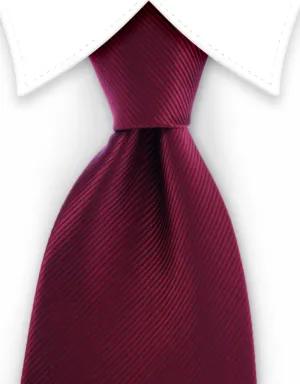 Burgundy Wine Extra Long Necktie