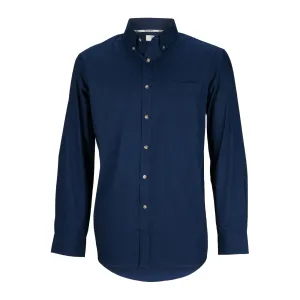 Burke & Wills Men's Melbourne Shirt Navy Blue