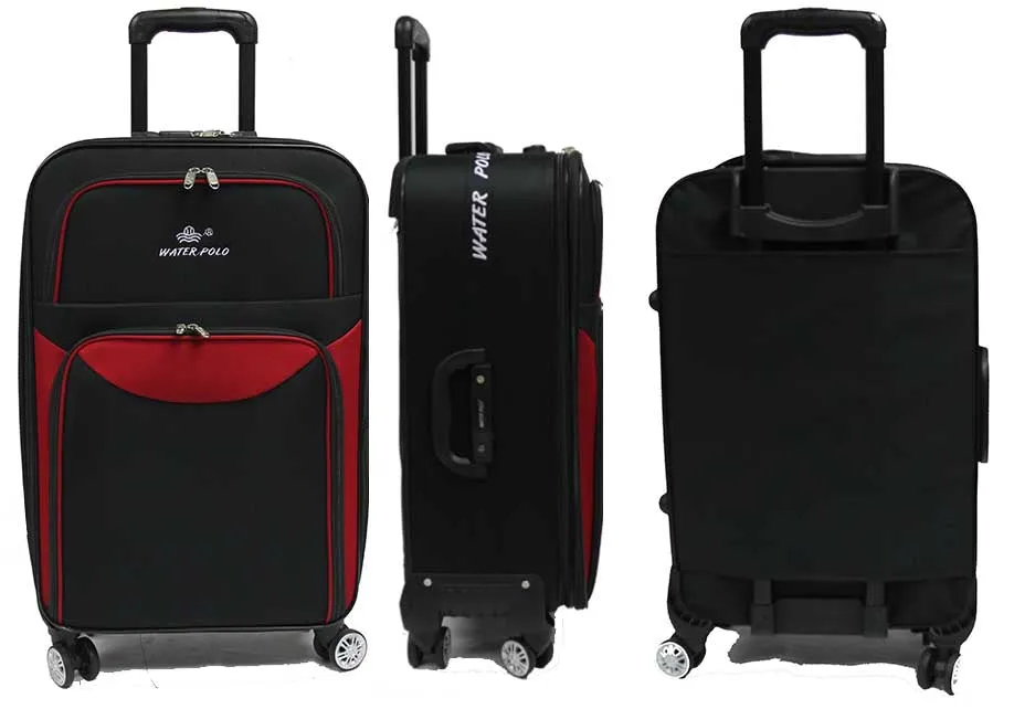 Burly Softside Expandable Fabric Luggage with Spinner Wheels