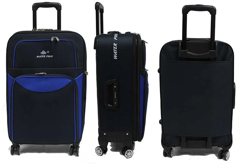 Burly Softside Expandable Fabric Luggage with Spinner Wheels