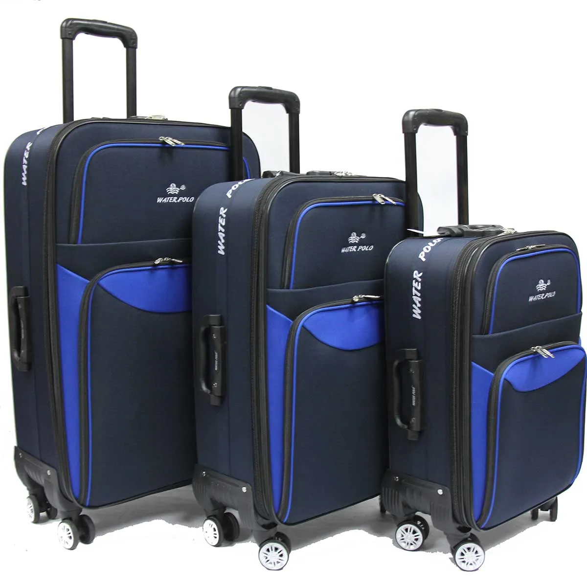 Burly Softside Expandable Fabric Luggage with Spinner Wheels