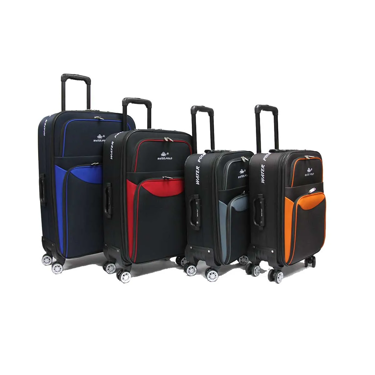 Burly Softside Expandable Fabric Luggage with Spinner Wheels