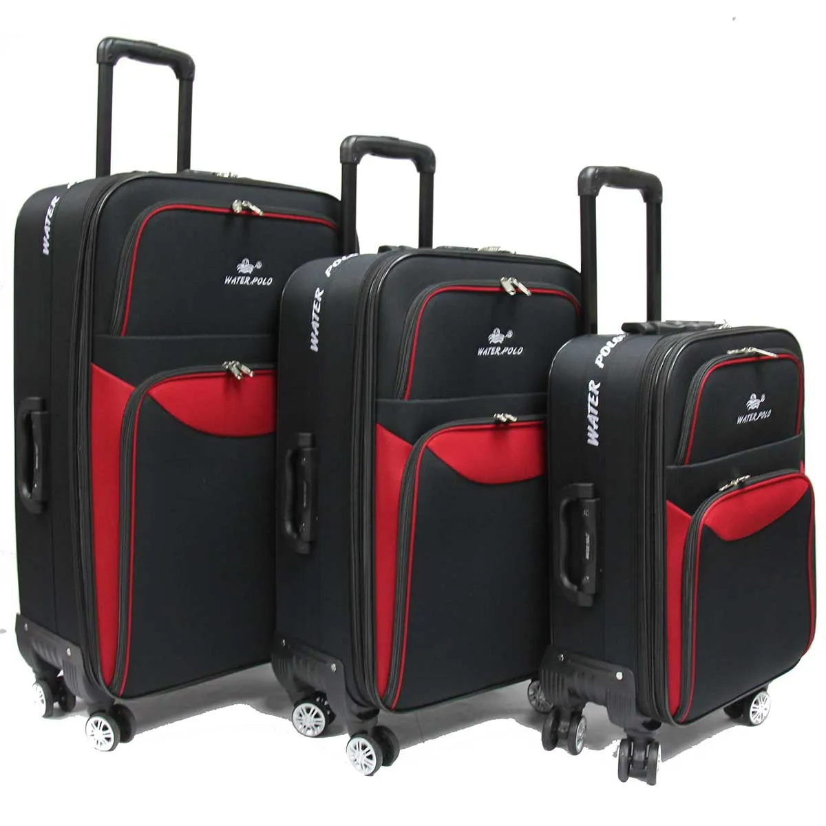 Burly Softside Expandable Fabric Luggage with Spinner Wheels