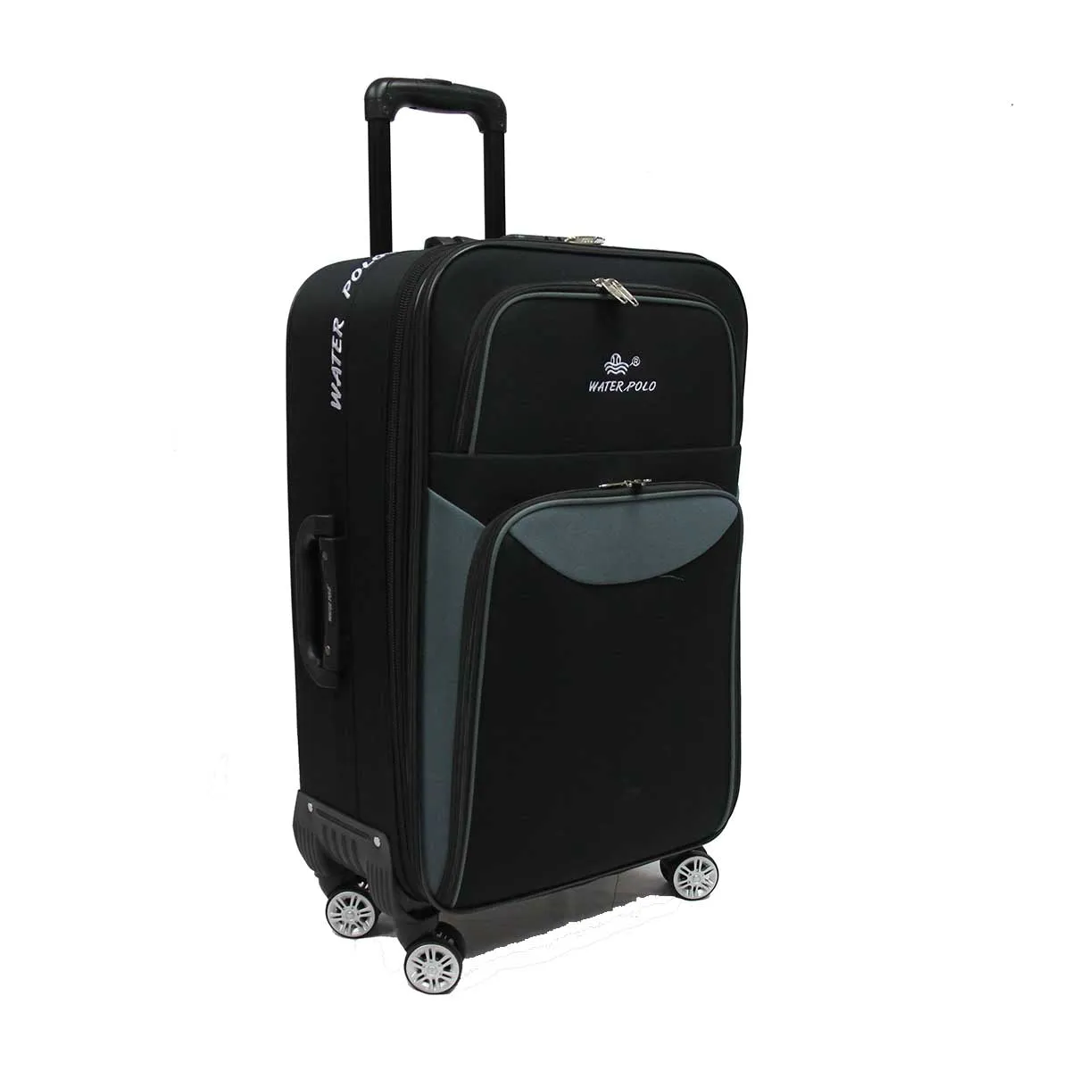 Burly Softside Expandable Fabric Luggage with Spinner Wheels