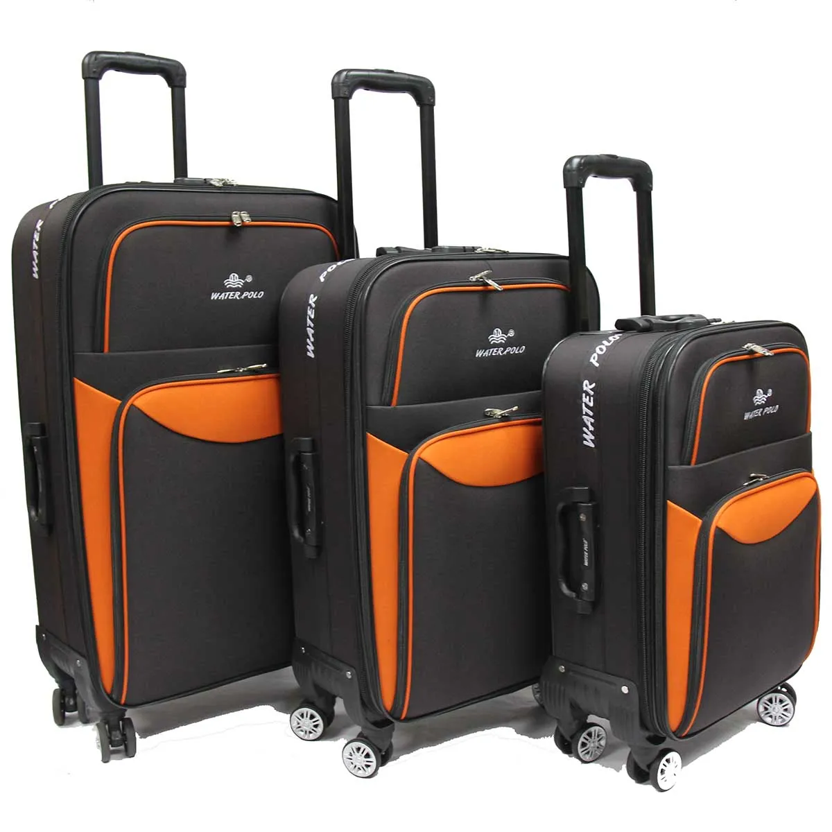 Burly Softside Expandable Fabric Luggage with Spinner Wheels