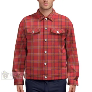 Burnett Modern Tartan Unisex Lapel Cotton Jacket